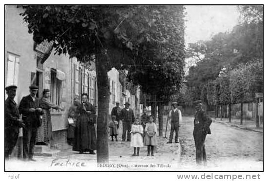 Froissy - Avenue Des Tilleuls - Femme Facteur( 5076) - Froissy