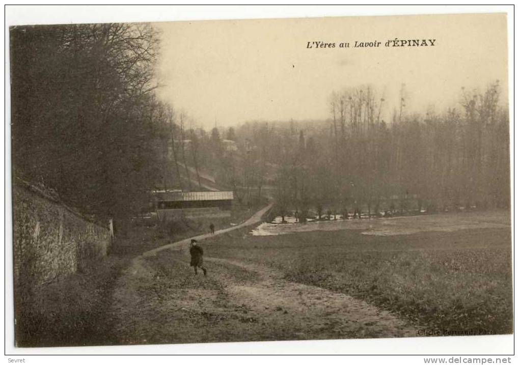 Lavoir D´EPINAY. L´Yères - Epinay-sur-Orge