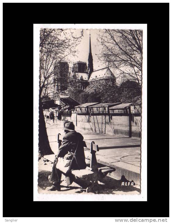 PARIS N° 52 - LES QUAIS BOUQUINISTES ET NOTRE DAME - The River Seine And Its Banks