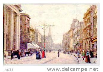 Jolie CP Ancienne Angleterre Southampton High Street - Ed Raphaël Tuck Oilette N° 1653 ? - CAD 26-12-1914 - Southampton