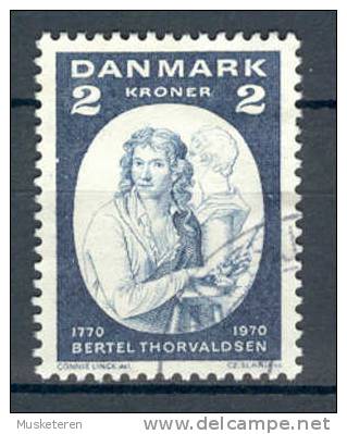 Denmark 1970 Mi. 506  2 Kr Geburtstag Von Birthday Of Berthel Thorvalsen Bildhauer - Gebraucht