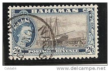 Bahamas  1954  2s6p  Oblitéré - Bahamas (1973-...)