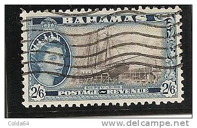 Bahamas  1954  2s6p  Oblitéré - Bahamas (1973-...)