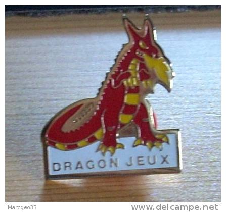 Pin's Dragon Jeux - Jeux