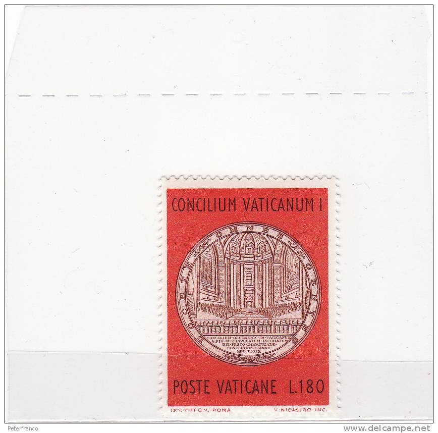 Concilio Vaticano II - Unused Stamps