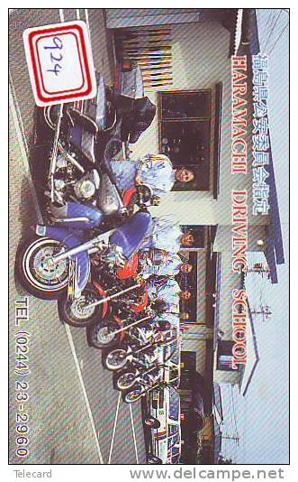 MOTOR (924) Motorbike * Motorrad * Motorcycle * Phonecard Japan * Telefonkarte *  Telecarte Japon - Motorräder