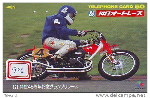 MOTOR (926) Motorbike * Motorrad * Motorcycle * Phonecard Japan * Telefonkarte *  Telecarte Japon - Moto