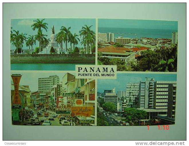 170  PANAMA  CIUDAD    -    AÑOS / YEARS / ANNI  1960 - Panama