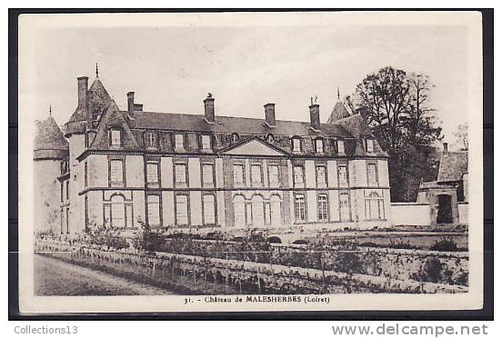 LOIRET - Chateau De Malesherbes - Malesherbes