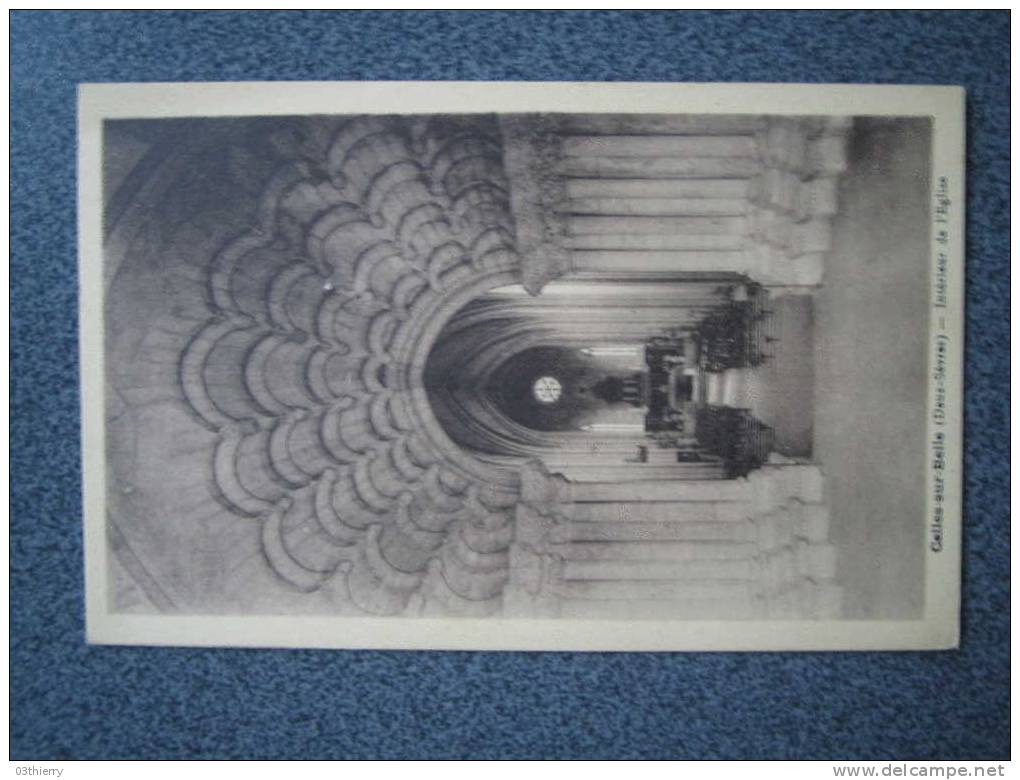 CPA-79-CELLE SUR BELLE-INTERIEUR DE L´EGLISE- - Celles-sur-Belle