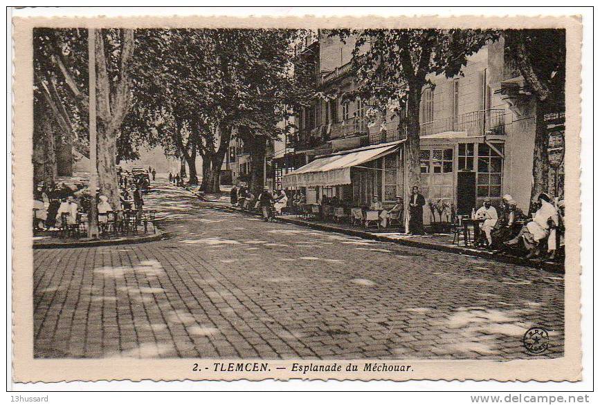 Carte Postale Ancienne Tlemcen - Esplanade Du Méchouar (2) - Tlemcen