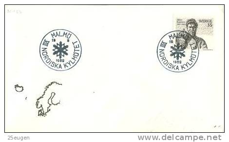 SWEDEN 1969 EUROPALIA POSTMARK - Storia Postale