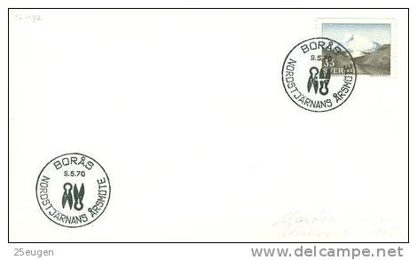 SWEDEN 1970 EUROPALIA POSTMARK - Briefe U. Dokumente