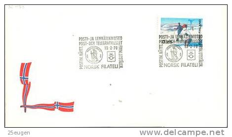 FINLAND 1970 EUROPALIA POSTMARK - Briefe U. Dokumente