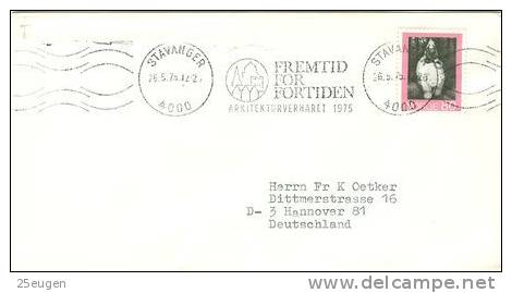 NORWAY 1975 EUROPALIA POSTMARK - Storia Postale