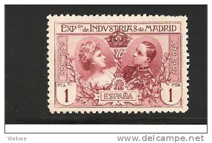 Spa Mi.nr.1e// - SPANIEN - Industrie-Ausstelung 1907 ** - Ungebraucht