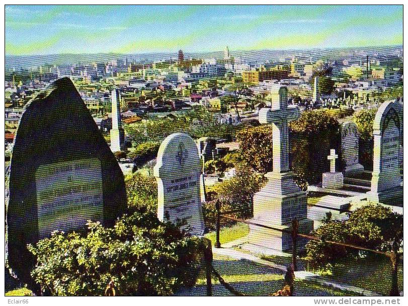 Yokohama) Foreign Cemetery (Greater Yokohama) Vue D'un Cimetière. - Yokohama