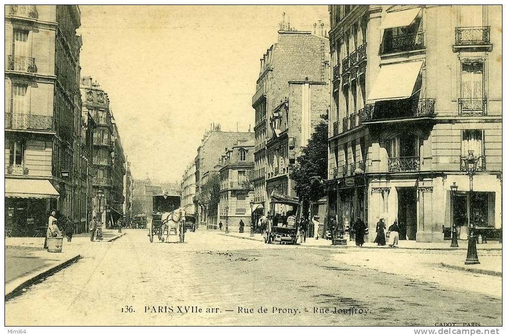 75 -- PARISXVIIe -- RUE DE PRONY -- RUE JEUFFROY -- - Arrondissement: 17