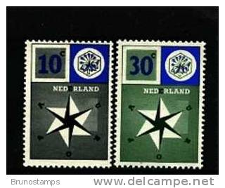 NETHERLANDS/NEDERLAND/HOLLAND   - 1957  EUROPA SET   MINT  LIGHTLY  HINGED - Neufs