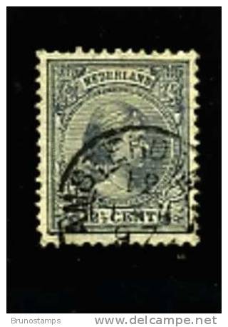 NETHERLANDS/NEDERLAND/HOLLAND   - 1891  12½ C. GREY  FINE USED - Used Stamps