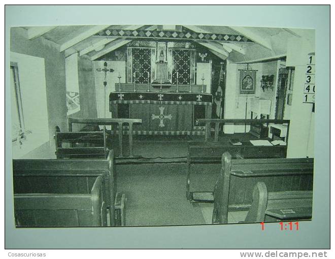 179 TRISTAN DA CUNHA INTERIOR FRON ST MARY'S  CHURCH -    AÑOS / YEARS / ANNI  1970 - Otros & Sin Clasificación