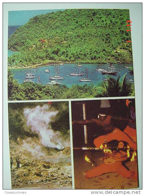 202 SANTA LUCIA  CARIBE  -    AÑOS / YEARS / ANNI  1970 - Andere & Zonder Classificatie