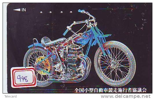 MOTOR (948) Motorbike * Motorrad * Motorcycle * Phonecard Japan * Telefonkarte *  Telecarte Japon - Motorräder