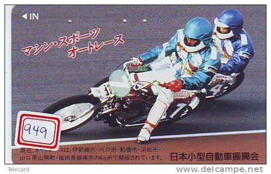 MOTOR (949) Motorbike * Motorrad * Motorcycle * Phonecard Japan * Telefonkarte *  Telecarte Japon - Moto