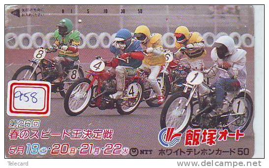 MOTOR (958) Motorbike * Motorrad * Motorcycle * Phonecard Japan * Telefonkarte *  Telecarte Japon - Motos