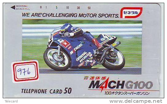 MOTOR (976) Motorbike * Motorrad * Motorcycle * Phonecard Japan * Telefonkarte *  Telecarte Japon - Motorfietsen