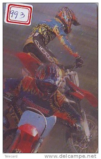 MOTOR (993) Motorbike * Motorrad * Motorcycle * Phonecard LIBERIA * Telefonkarte *  Telecarte LIBERIA - Motorfietsen