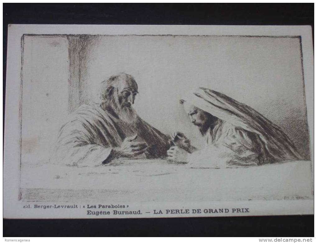 LA PERLE DE GRAND PRIX Eugène Burnaud - Ed. Berger-Levrault :  " Les Paraboles "  - Non Voyagée - Vor 1900