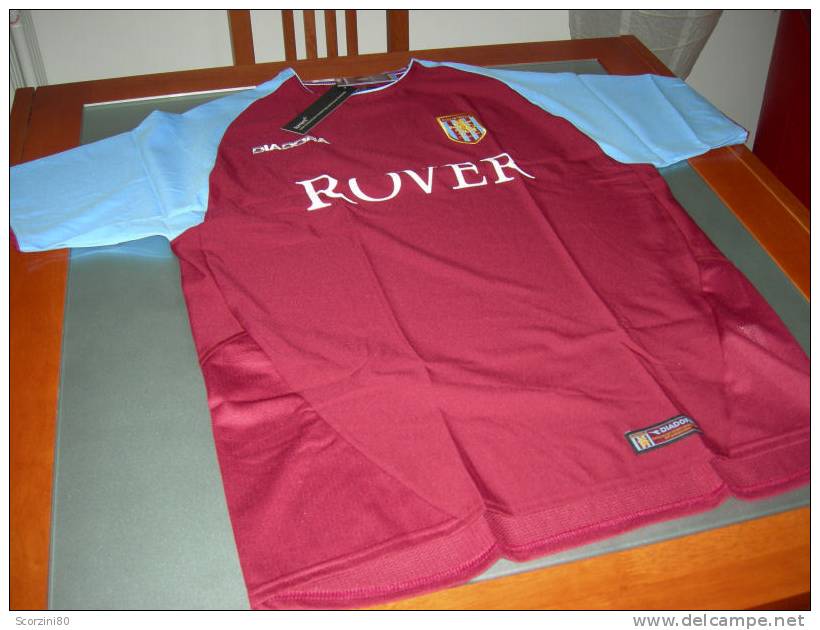 Maglia Calcio ASTON VILLA NUOVA NEW Taglia M - Bekleidung, Souvenirs Und Sonstige