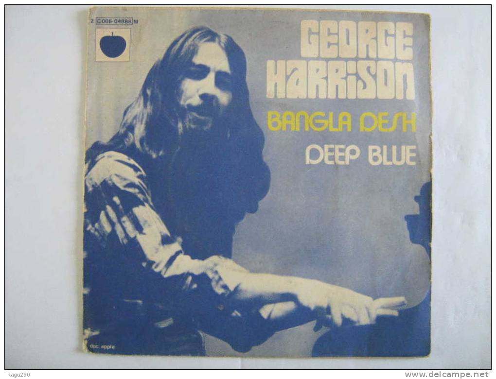 GEORGE HARRISON  ( Beatles )   BANGLA DESH Sur Disque  PATHE MARCONI  N°  2 C  006 04888 - Verzameluitgaven