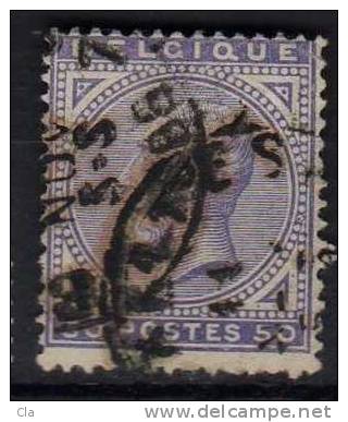 41  Obl  Cob 40 - 1883 Léopold II