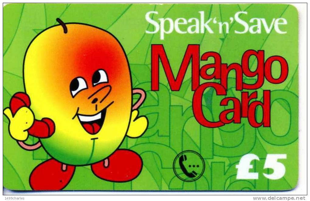 PREPAYEE     MANGO CARD     £5 - Autres & Non Classés