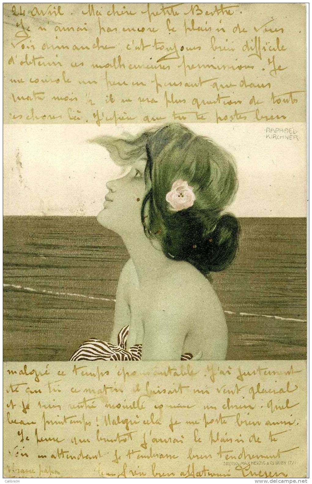 ILLUSTRATEUR RAPHAEL KIRCHNER Femme   (1903) - Kirchner, Raphael