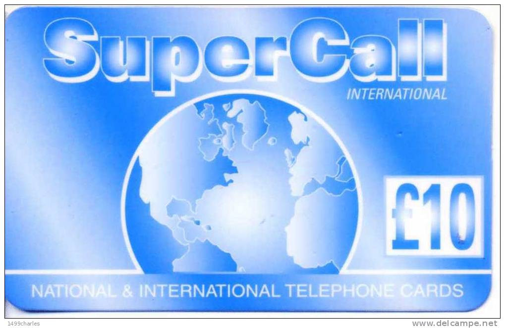 PREPAYEE   SUPERCALL      £10 - Other & Unclassified