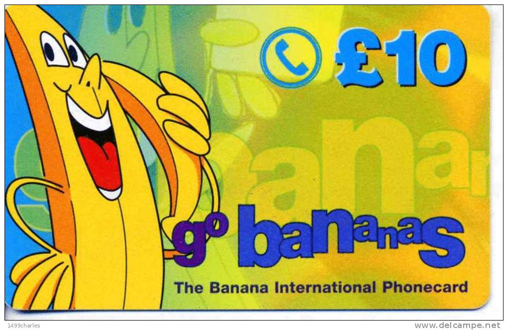 PREPAYEE   GO BANANAS      £10 - Other & Unclassified