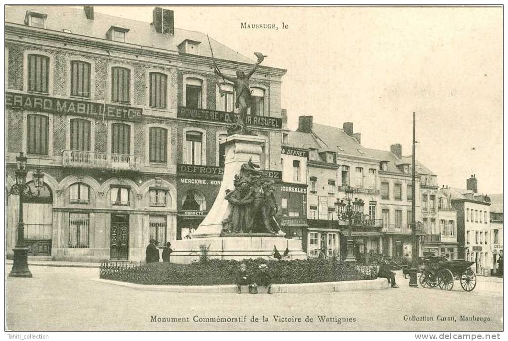 MAUBEUGE - Monument Commémoratif De La Victoire De Wattignies - Maubeuge