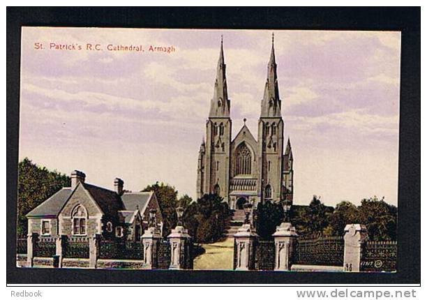 Early Postcard St Patrick's Roman Catholic Church Armagh Ireland Eire - Ref 444 - Armagh