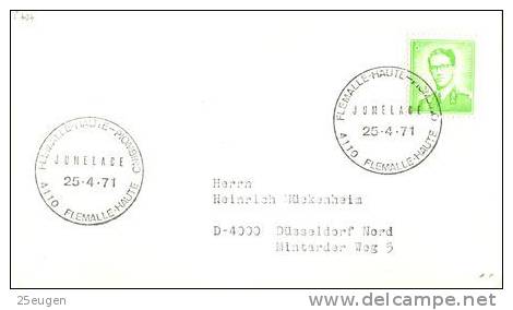 BELGIUM 1971 EUROPALIA POSTMARK - Otros & Sin Clasificación