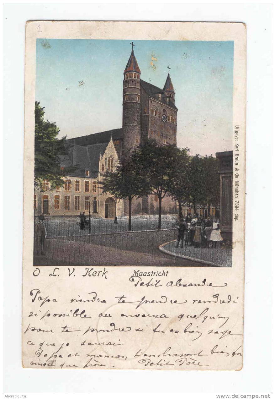 Zichtkaart MAASTRICHT 1902 - O.L.V. Kerk --  7/724 - Maastricht