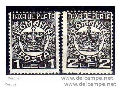 Lote 12 Tasas De RUMANIA , Taxe, Varios º - Port Dû (Taxe)