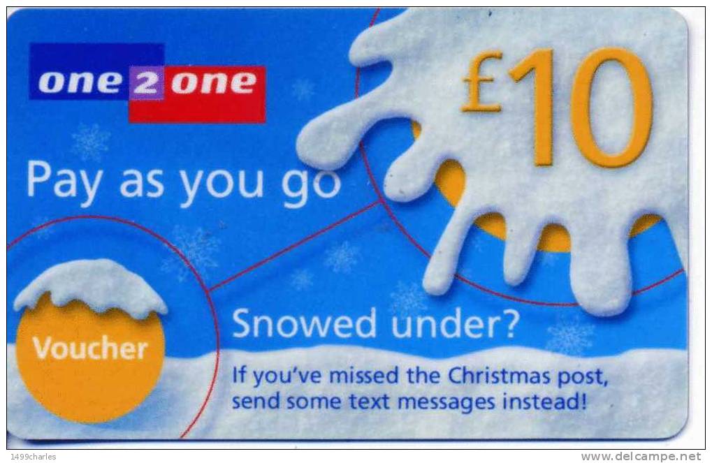 PREPAYEE   ONE2ONE       £10 - Other & Unclassified
