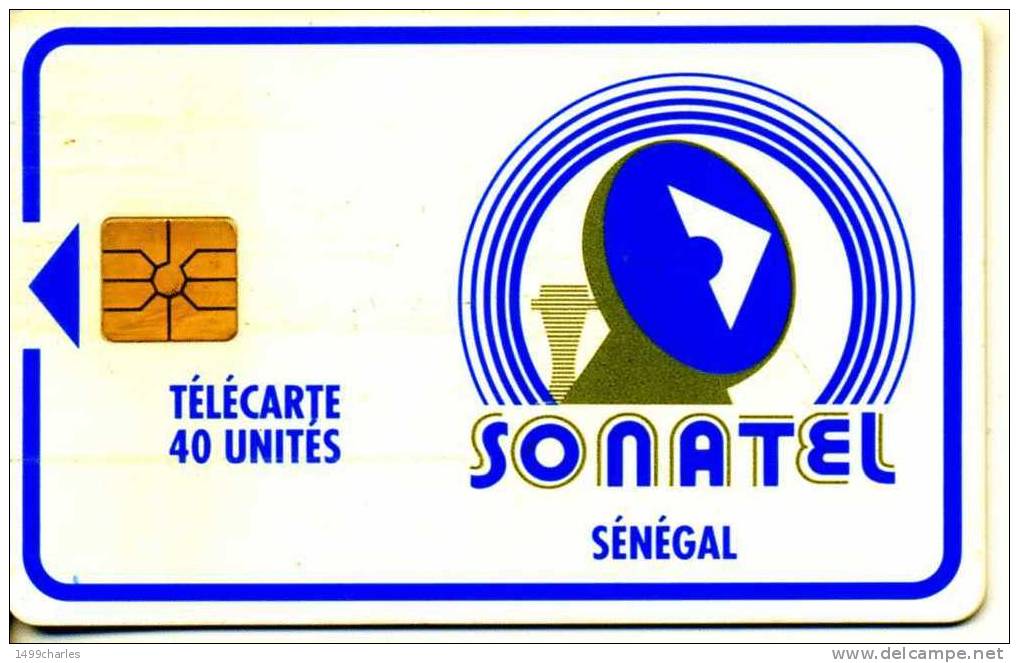 CARTE TELEPHONIQUE  SONATEL 40 Unites - Senegal