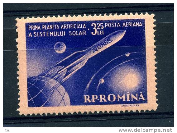 Roumanie  -  Avion  :  Yv  89  * - Unused Stamps