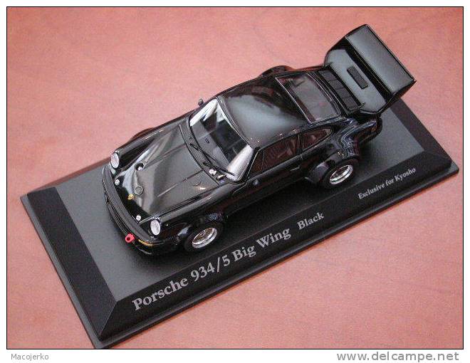 Kyosho 03174BK, Porsche 934/5 Big Wing, 1:43 - Kyosho