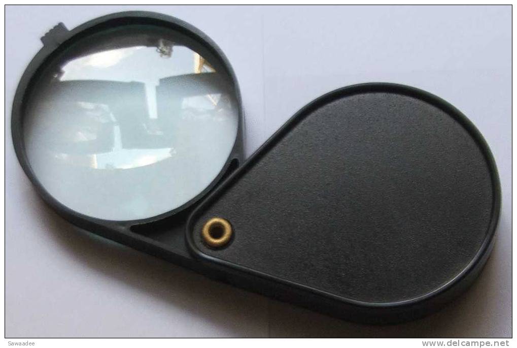 LOUPE - LOUPE PLIABLE - DIAMETRE 6 CM - Pinze, Lenti D'ingrandimento E Microscopi