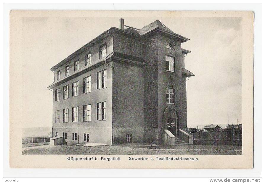 AK BURGSTÄDT Göppersdorf E*2239 - Burgstaedt